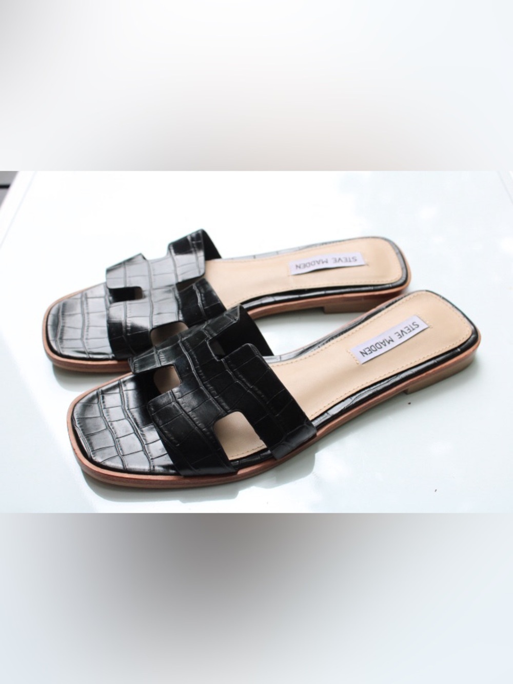 Steve Madden Hawthorne slide sandals